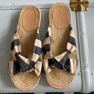 10/$25 JCrew// espadrilles knot sandals, size 9